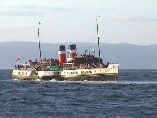  The Waverley off Largs Pier 